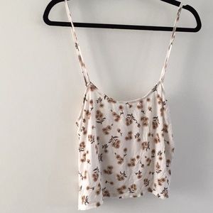 Brandy Melville floral tank